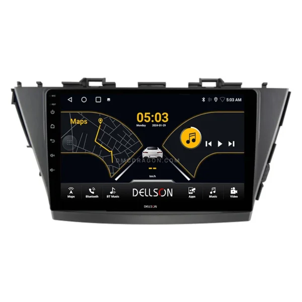 Toyota Prius Alpha Dellson 8550 Android Panel CarPlay | 9in IPS Screen