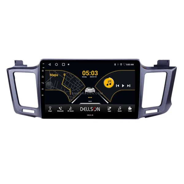 Toyota RAV4 2013-2016 Dellson 8550 Android Panel CarPlay | 10in IPS Screen