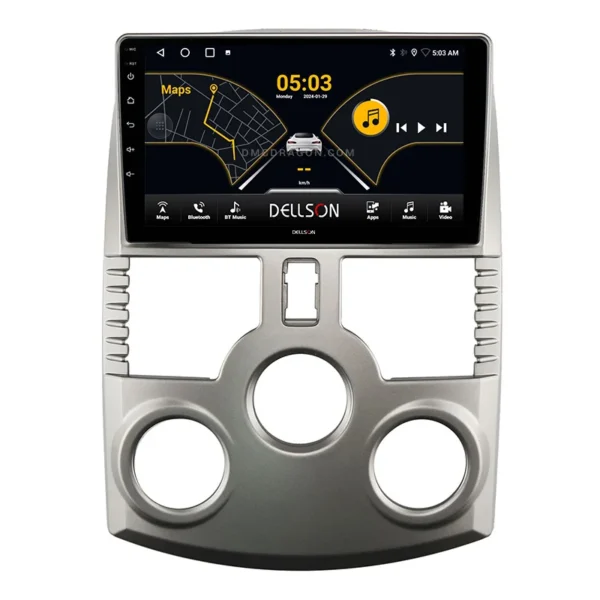 Toyota Rush 2006-2016 Dellson 8550 Android Panel CarPlay | 9in IPS Screen
