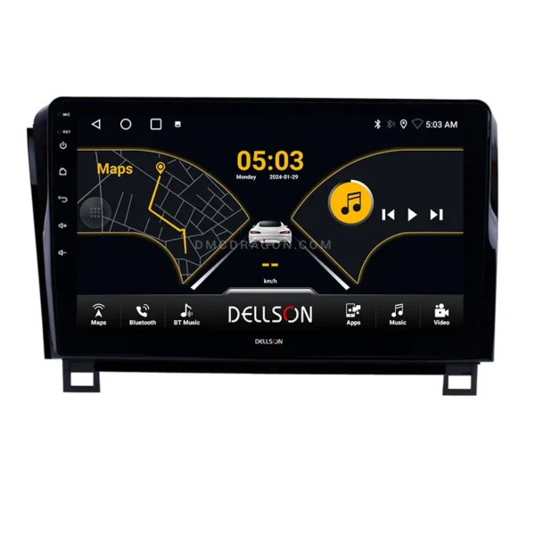 Toyota Tundra 2007-2013 Dellson 8550 Android Panel CarPlay | 10in IPS Screen
