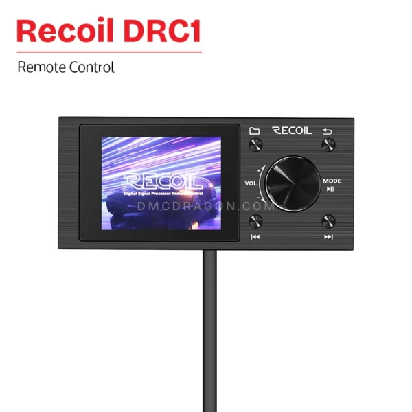 Recoil DRC1 Remote Control For DSP Control the overall volume and the subwoofer level on the DSP