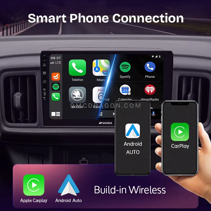 Apple Carplay and Android Auto