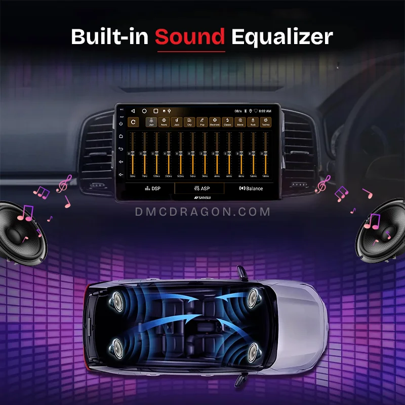 Built in 12EQ Sound Equalizer 2