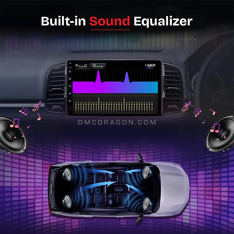Built in 12EQ Sound Equalizer