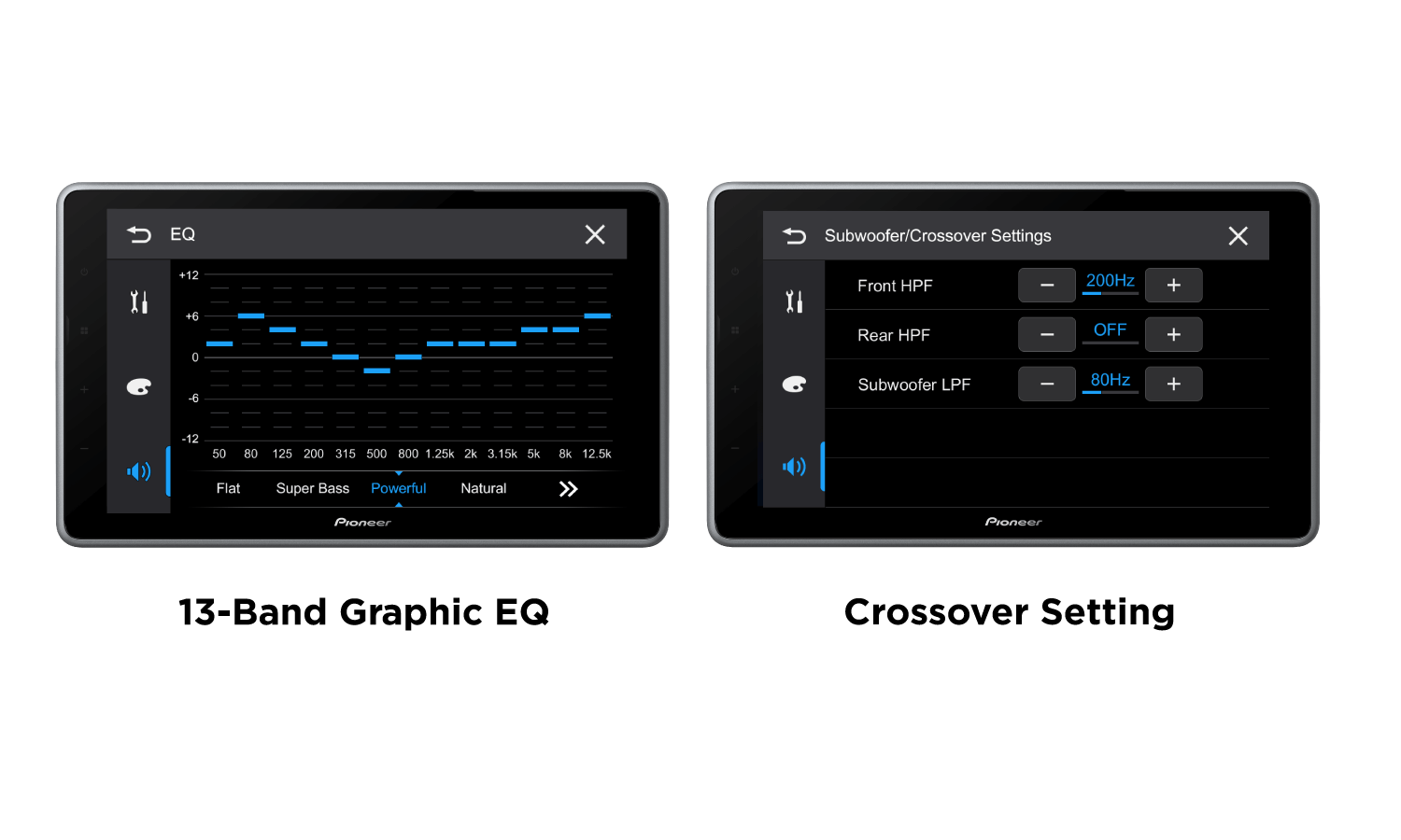 Detailed Tuning Features
