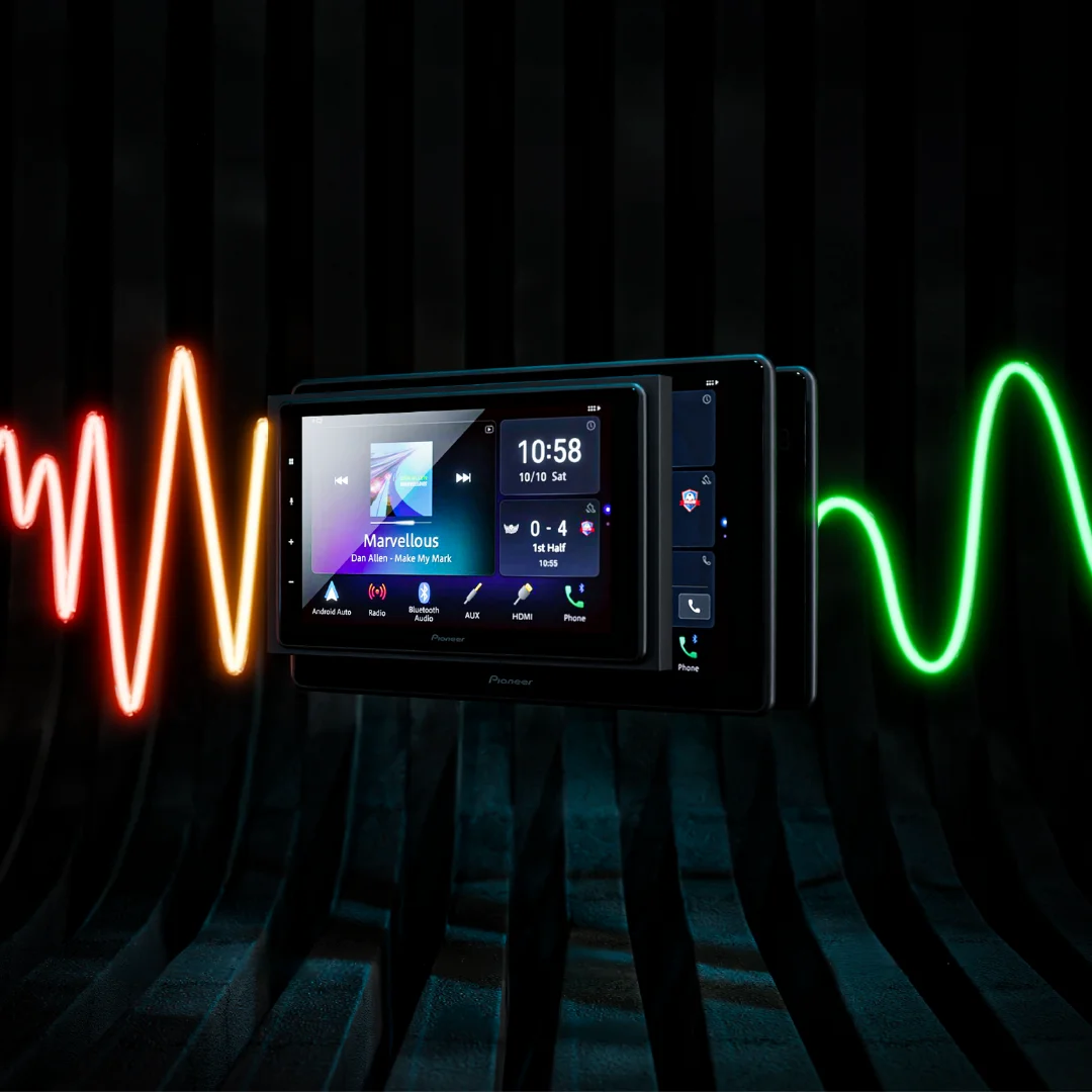 Pioneer DMH-Z6350BT Wireless Apple CarPlay & Android Auto AV Receiver | 6.8” Capacitive Touch Panel Display 28 3