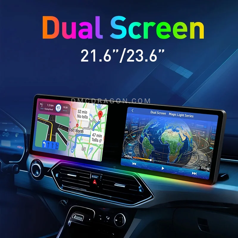Caska F80-M Android Dual Screen with Ambient Light 4GB+64GB | 360° Camera Support | 21.6" 2K Display 21 Caska F80 M Exclusive Dual Screen with Ambient Light 1