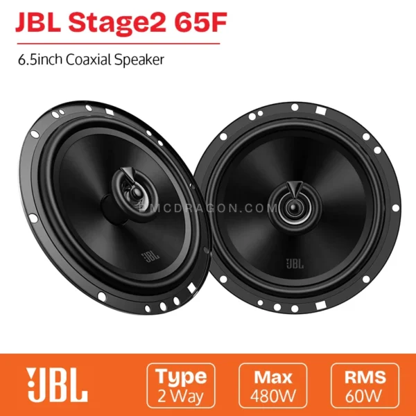 JBL Stage2 65F Coaxial Speaker 480W Peak Power / 60W RMS 6.5-inch Original