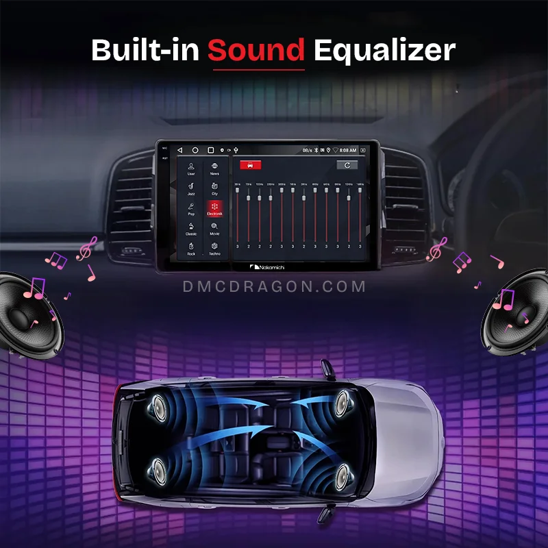 Nakamichi NAM5240 2GB32GB Built in 12EQ Sound Equalizer