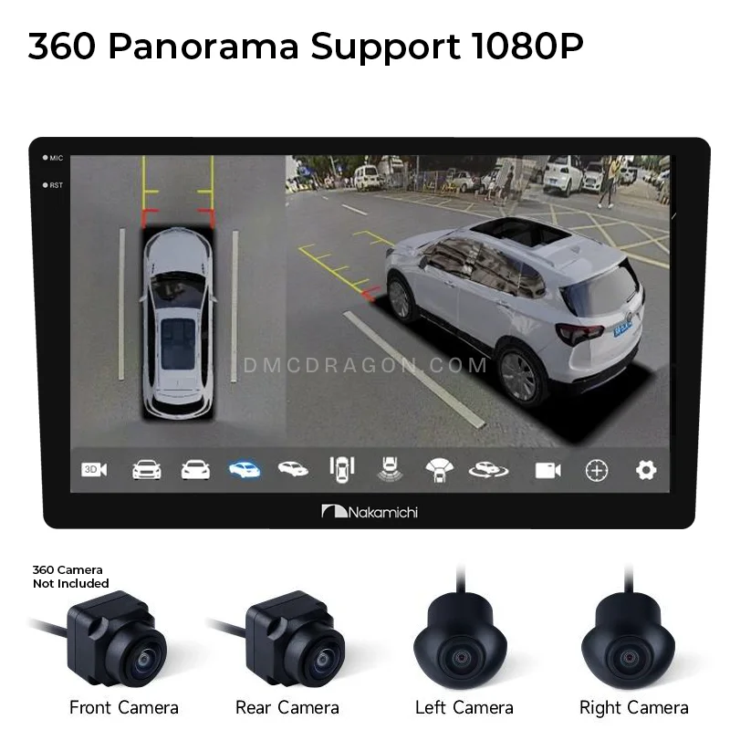 Nakamichi NAM5710 4GB64GB 360 Camera