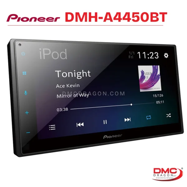 Pioneer DMH-A4450BT 6.8" AV Receiver with Apple CarPlay | Android Auto | Capacitive Touch Panel Display
