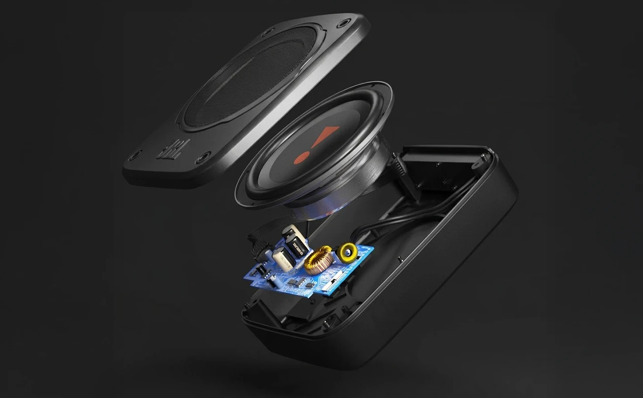 JBL BassPro Lite Underseat Active Subwoofer 1