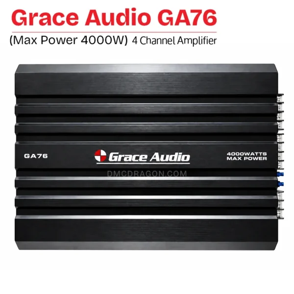 Grace Audio GA76 Class AB MOSFET Car Amplifier | 4000W Max Power
