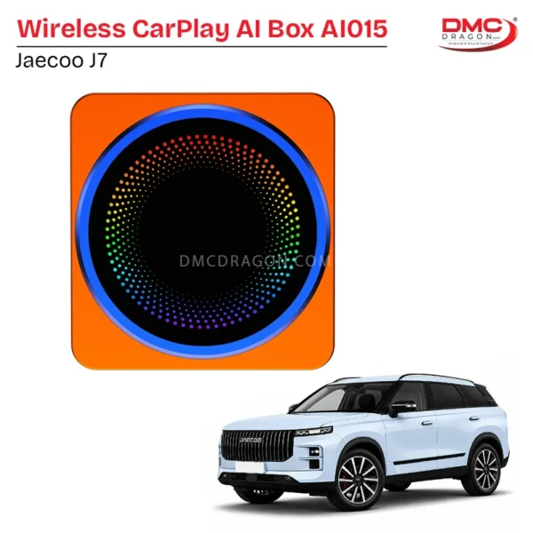 Jaecoo J7 Wireless CarPlay AI015 AI Box Adapter | 4GB+32GB | Apple CarPlay & Android Auto | Plug & Play USB